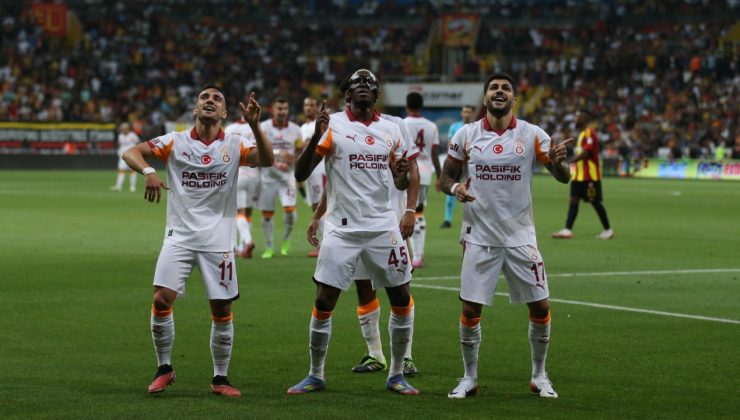 Galatasaray Kayseri’de dört köşe